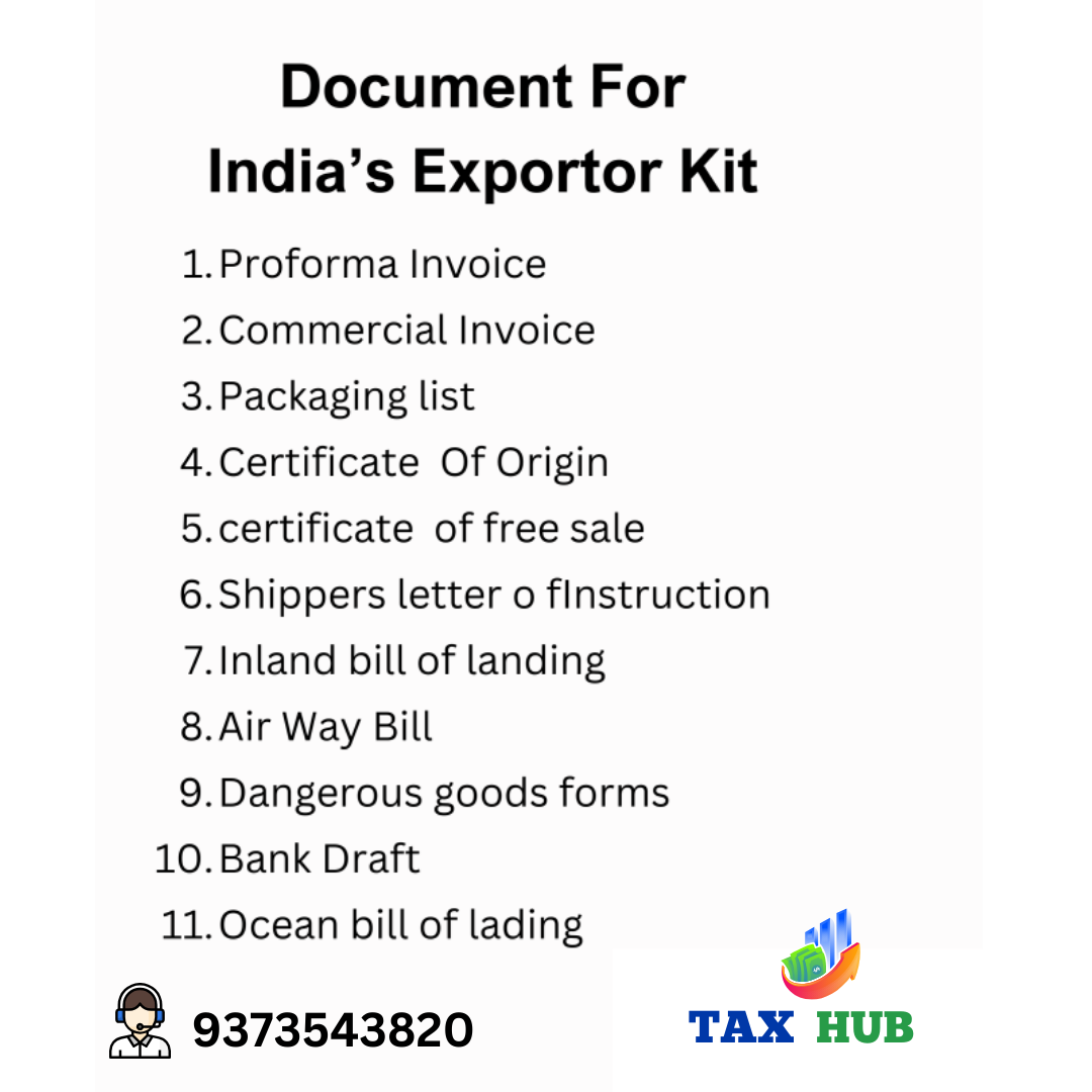 India Exporter Kit